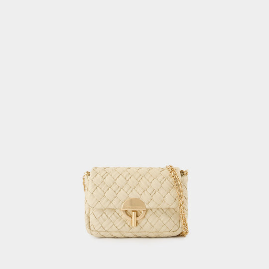 Sac À Bandoulière Moon - Vanessa Bruno - Cuir - Beige