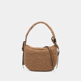 Sac Porté Épaule Mini Daily - Vanessa Bruno - Synthétique - Marron