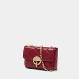Sac Porté Épaule Nano Moon - Vanessa Bruno - Cuir - Rouge