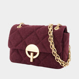Sac À Bandoulière Moon Moyen - Vanessa Bruno - Lin - Bordeaux