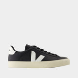 Sneakers Campo en Cuir Chromefree Noir et Blanc