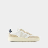 Sneakers V-90 - Veja - Cuir - Blanc Pierre