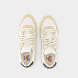 Sneakers V-90 - Veja - Cuir - Blanc Pierre
