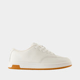 Dome Low Top Sneakers - Kenzo - Cuir - Blanc