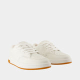 Dome Low Top Sneakers - Kenzo - Cuir - Blanc