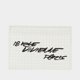 Porte-Carte - Kenzo - Cuir - Blanc