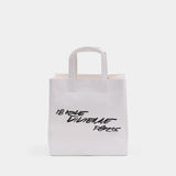 Cabas Small - Kenzo - Cuir - Blanc
