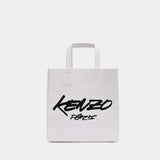 Cabas Small - Kenzo - Cuir - Blanc
