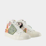 Sneakers Hoshi High Top Vulcanized - Kenzo - Coton - Multi