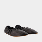 Ballerines Ballet - Kenzo - Cuir - Noir