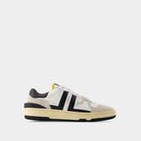 Sneakers Clay Low Top - Lanvin - Cuir - Blanc/Noir