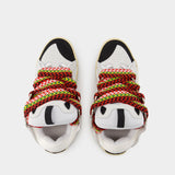Sneakers Curb - Lanvin - Cuir - Blanc