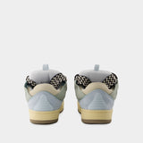 Sneakers Curb - Lanvin - Cuir - Bleu