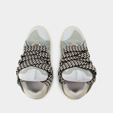Sneakers Curb - Lanvin - Cuir - Bleu