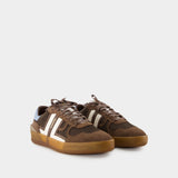 Sneakers Clay - Lanvin - Cuir - Marron