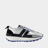 Sneakers Bumpr - Lanvin - Cuir - Argenté