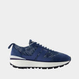 Sneakers Bumpr - Lanvin - Cuir - Bleu