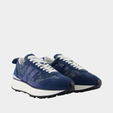 Sneakers Bumpr - Lanvin - Cuir - Bleu