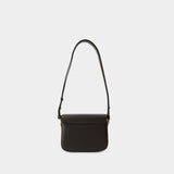 Sac À Bandoulière Grace Small - A.P.C. - Cuir - Anthracite