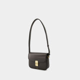 Sac À Bandoulière Grace Small - A.P.C. - Cuir - Anthracite