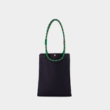 Tote Bag Topologie - A.P.C. - Coton - Vert