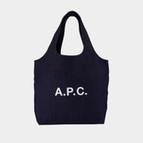 Cabas Ninon - A.P.C. - Coton - Bleu