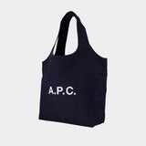Cabas Ninon - A.P.C. - Coton - Bleu