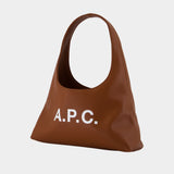 Sac Porté Épaule Baby Ninon - A.P.C. - Synthétique - Marron