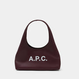 Sac Porté Épaule Baby Ninon - A.P.C. - Synthétique - Bordeaux