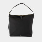 Sac Porté Épaule Vera Maxi - A.P.C. - Cuir - Noir