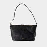 Sac Porté Épaule Vera - A.P.C. - Cuir - Noir