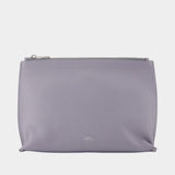 Trousse De Toilette Neige Clou - A.P.C. - Cuir - Violet