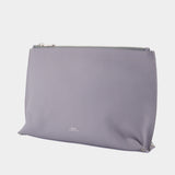 Trousse De Toilette Neige Clou - A.P.C. - Cuir - Violet