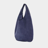 Cabas Le Neige - A.P.C. - Cuir - Bleu