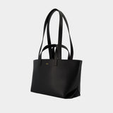 Sac Porté Épaule Le Drummer Small - A.P.C. - Cuir - Noir