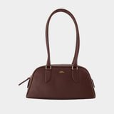 Sac Porté Épaule Paloma Small - A.P.C. - Cuir - Bordeaux