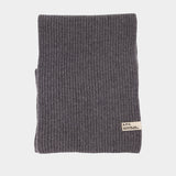 Écharpe Sasha - A.P.C. - Laine - Gris