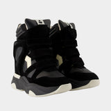 Sneakers Balskee Gz - Isabel Marant - Cuir - Noir