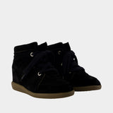 Sneakers Bobby Gz - Isabel Marant - Cuir - Noir