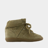 Sneakers Bobby Gz - Isabel Marant - Suède - Khaki