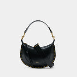 Sac Porté Épaule Naoko - Isabel Marant - Cuir - Noir