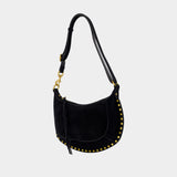 Sac Porté Épaule Oskan Moon Gz - Isabel Marant - Cuir - Noir