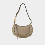 Sac Porté Épaule Oskan Moon Gz - Isabel Marant - Cuir - Marron