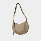 Sac Porté Épaule Oskan Moon Gz - Isabel Marant - Cuir - Marron