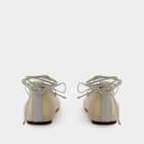 Ballerines Belna - Isabel Marant - Coton - Beige