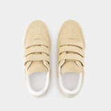 Sneakers Beth Gd - Isabel Marant - Cuir - Marron