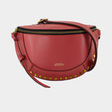 Sac À Bandoulière Skano Gz - Isabel Marant - Cuir - Rose