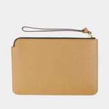Pochette Flat - Isabel Marant - Cuir - Marron