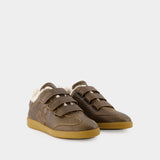 Sneakers Beth Gd - Isabel Marant - Cuir - Marron