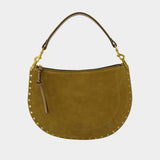 Sac Porté Épaule Kanao - Isabel Marant - Cuir - Kaki
